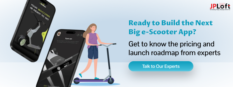 Develop a EScooter App CTA